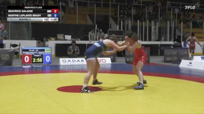 72kg (non-olympic) Round 2 - Beatrice Galaise, Montreal Wrestling Club vs Marthe Laplante Brady, Kingston Wrestling Club