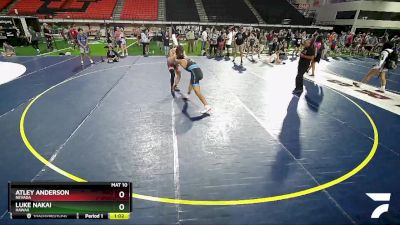 152 lbs 5th Place Match - Atley Anderson, Nevada vs Luke Nakai, Hawaii