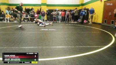 105 lbs Champ. Round 1 - Hank Hood, Legacy Elite Wrestling vs Henry Beaudoin, Eastside Youth Wrestling