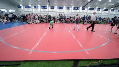 72 lbs Quarterfinal - Ryker Wenzel, Patriots Wrestling Club-EL vs Owen Dilts, Yorktown Wrestling Club-EL