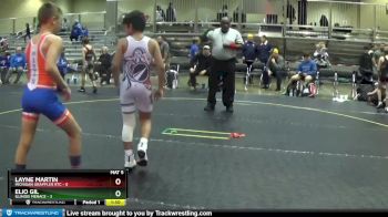 90 lbs Round 3 (6 Team) - Layne Martin, Michigan Grappler RTC vs Elio Gil, Illinois Menace
