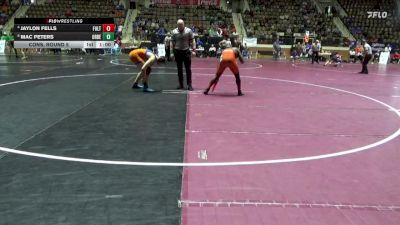 1A-4A 175 Cons. Round 5 - Jaylon Fells, Fultondale vs Mac Peters, Orange Beach High School