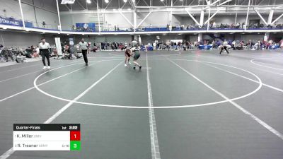 141 lbs Quarterfinal - Kal Miller, University Of Maryland vs Rich Treanor, Army-West Point