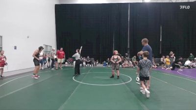 120 lbs Round 2 (4 Team) - Hayden Myers, Outlaws K-6 vs Ford Stafford, Reaper WC