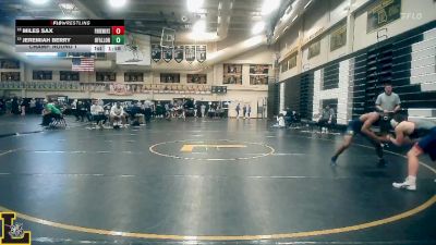 138 lbs Champ. Round 1 - Jeremiah Berry, O`Fallon (H.S.) vs Miles Sax, Parkway South