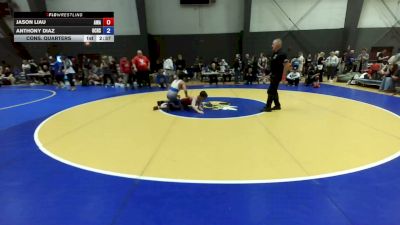 113 lbs Cons. Quarters - Jason Liau, AWA vs Anthony Diaz, Oregon City High School