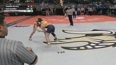 Cons. Round 1 - Jack Blakely, Bellevue West vs Gunner Rettele, Millard South