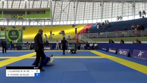 IRIS CLARISSE M. M. BÉATRICE DE vs KETTLY VIVIANE DA SILVA DE MACED 2023 Brasileiro Jiu-Jitsu IBJJF