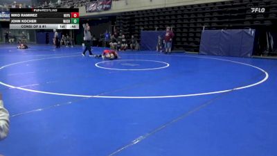 74 lbs Consi Of 8 #1 - Niko Ramirez, Hopatcong vs John Kocher, Washington Twp