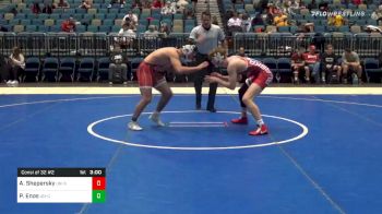 157 lbs Consolation - Andrue Shepersky, UN-Southwestern Oregon CC vs Peter Enos, UN-Clackamas