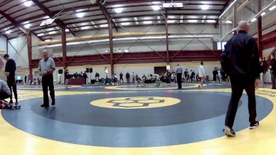 120 lbs Cons. Round 6 - Cruz Little, Faith Christian Academy vs Brandon Bickerton, Highland