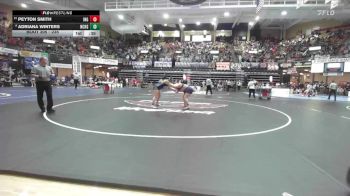 235 lbs Cons. Round 2 - Peyton Smith, Ingalls vs Adriana Winters, Norton Community HS