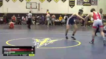 165 lbs Consolation Bracket - Noah Broski, Hudson, OH vs Brenden Barlett, Wadsworth