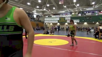 182 lbs Champ. Round 2 - Robert Oropeza, Yorba Linda vs Derrick Cox, Rancho Buena Vista