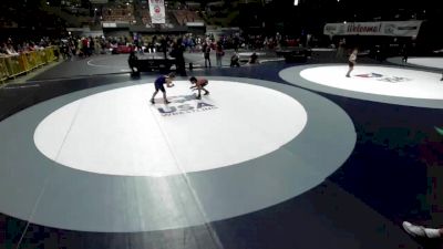 70 lbs Quarters - Julian Palafox, Southwest Stallions Wrestling Club vs Clay Collier, Mad Dawg Wrestling Club