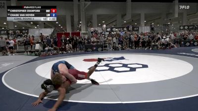 74 lbs Cons. Round 8 - Christopher Crawford, Indiana RTC vs Chase Van Hoven, Legacy Dragons Wrestling