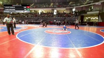 132-1A Semifinal - Lane Broome, Trion vs Wyatt Bunch, Toombs County