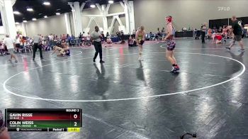 144 lbs Round 2 (8 Team) - Colin Weiss, Team STL Orange vs Gavin Risse, SD Blue