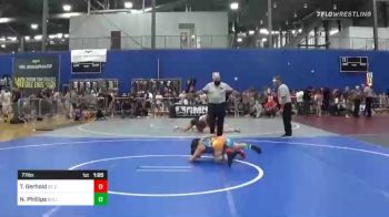 77 lbs Quarterfinal - Tyler Gerhold, DC Elite vs Nathan Phillips, Bulldog Premier Wrestling