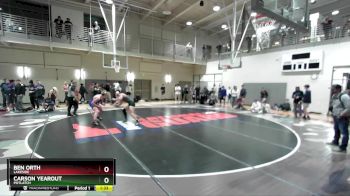 165 lbs Cons. Round 4 - Ben Orth, Lakeside vs Carson Yearout, Potlatch