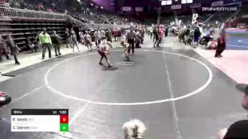 98 lbs Quarterfinal - Rykar Wools, Triple Threat WC vs Colten Ostrom, Western Slope Elite