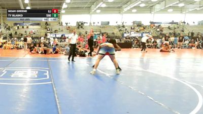 182 lbs Rr Rnd 1 - Noah Greene, Illinois Menace - HSB vs Ty Blasko, TDWC Maniacs Grey - HSB