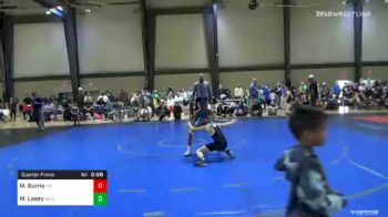 73 lbs Quarterfinal - Malachi Burris, Foundation Wrestling vs Milan Lasey, Mountain View Youth Wrestling Club