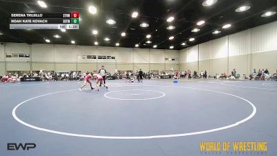 105 lbs Rr Rnd 3 - Serena Trujillo, Storm 7-12 vs Noah Kate Kovach, Sisters On The Mat