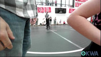 43-46 lbs Quarterfinal - Dawson Sherrin, Bridge Creek Youth Wrestling vs JJ Stolarzyk, Piedmont