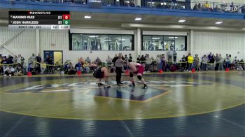 285 lbs Quarterfinal - Josh Harkless, RIT vs Maximo Ruiz, Stevens