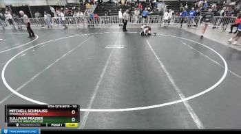 113 lbs Champ. Round 3 - Mitchell Schmauss, Immortal Athletics WC vs Sullivan Frazier, Zionsville Wrestling Club