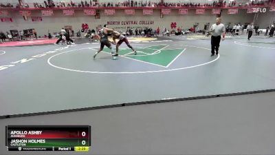 165 lbs Cons. Round 3 - Jashon Holmes, Castleton vs Apollo Ashby, Augsburg