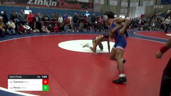 132 lbs Semifinal - Joseph Toscano, Buchanan vs Jacob Perez, Monache