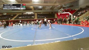 138 lbs Champ. Round 1 - Dallas Lamb, SKIATOOK vs Matthew Compton, CATOOSA