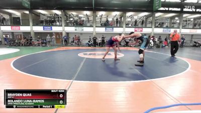 137-152 lbs Semifinal - Rolando Luna-Ramos, Spar Wrestling Academy vs Brayden Quas, SOT-C