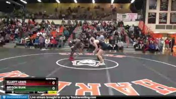 195 lbs Semifinal - Bryson Buhk, DEKALB vs Elliott Lewis, Chicago (MT. CARMEL)