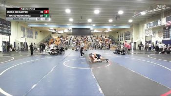 113 lbs Champ. Round 2 - Mateo Hernandez, Cypress vs Jacob Scheaffer, Servite