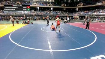 6A 152 lbs Quarterfinal - Samaria Barnett, Converse Judson vs Claire Guydon, Conroe The Woodlands