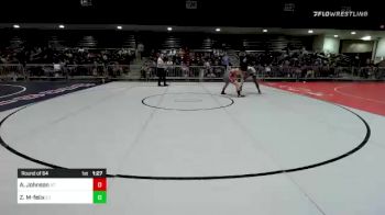 170 lbs Round Of 64 - Aaron Johnson, VT vs Zahir Mclean-felix, CT