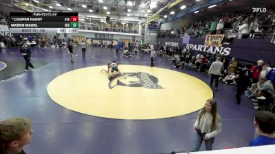 150 lbs Champ. Round 1 - Cooper Hardy, Frenchtown vs Mason Madel, Great Falls High/MSDB, MT