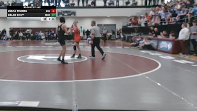 120 lbs Round 1 (16 Team) - Caleb Croy, Commerce Hs vs Lucas Morris, McIntosh County Academy