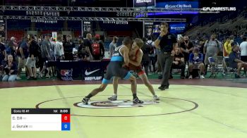 113 lbs Cons 16 #1 - Charlie Dill, New York vs Jonathan Gurule, Colorado