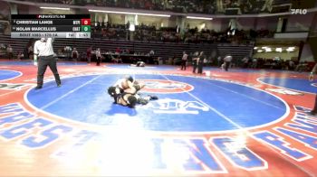 175-1A Champ. Round 1 - Christian Lange, Mt. Pisgah Christian School vs Nolan Marcellus, Chattahoochee County HS