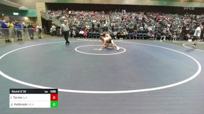 113 lbs Round Of 32 - Issac Torres, St John Bosco vs Joe Holbrook, Ridgeline