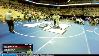 165 Class 2 lbs Champ. Round 1 - Jake Anthonysz, Cassville vs Deron Gipson, St. Mary`s (St. Louis)