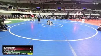 Rookie 6-8 80 Round 1 - Blake Custer, Guerrilla Wrestling (GWA) vs Paitynn Lohr, Williamsburg Wrestling Club