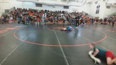 84 lbs Round 5 - Kannon Bassett, Lovell Middle School vs Owen Coughanour, Riverton Middle School