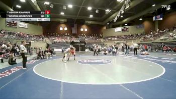 3A 175 lbs Cons. Round 2 - Boston Horrocks, Union vs Ashton Knaphus, Richfield