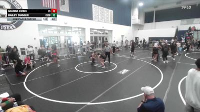 130 lbs 3rd Place Match - Bailey Dugger, Chaparral High School Wrestlin vs Ilianna Cosic, Petersons Grapplers