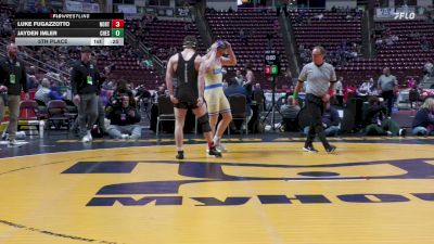 189 lbs 5th Place - Luke Fugazzotto, Northwestern Leh vs Jayden Imler, Chestnut Ridge